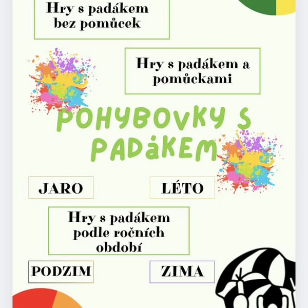 POHYBOVKY S PADÁKEM