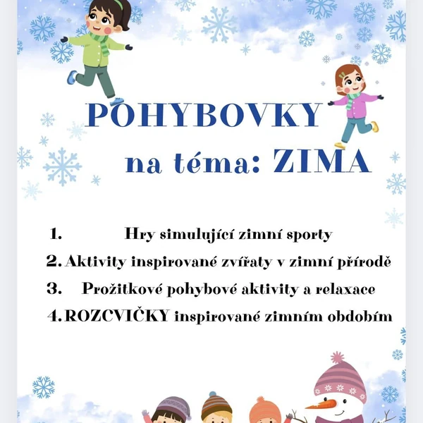 POHYBOVKY - ZIMA