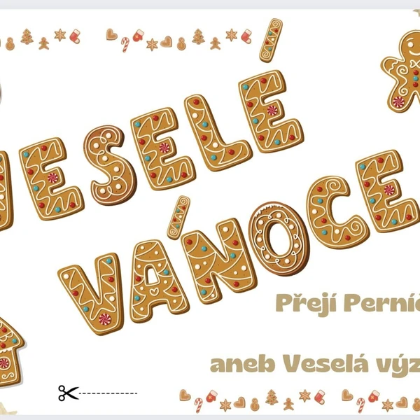 Vánoční (perníčková) výzdoba