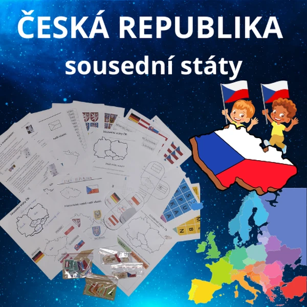 Česká republika - sousední státy 1/3