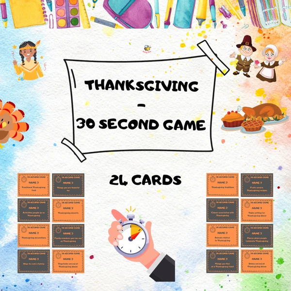 THANKSGIVING 30 SECOND GAME