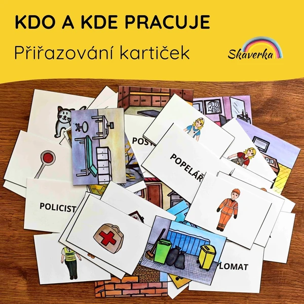 KDO A KDE ( i s čím) PRACUJE - karty