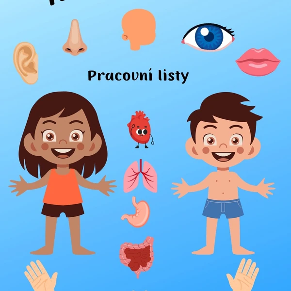 Moje tělo - pracovní listy