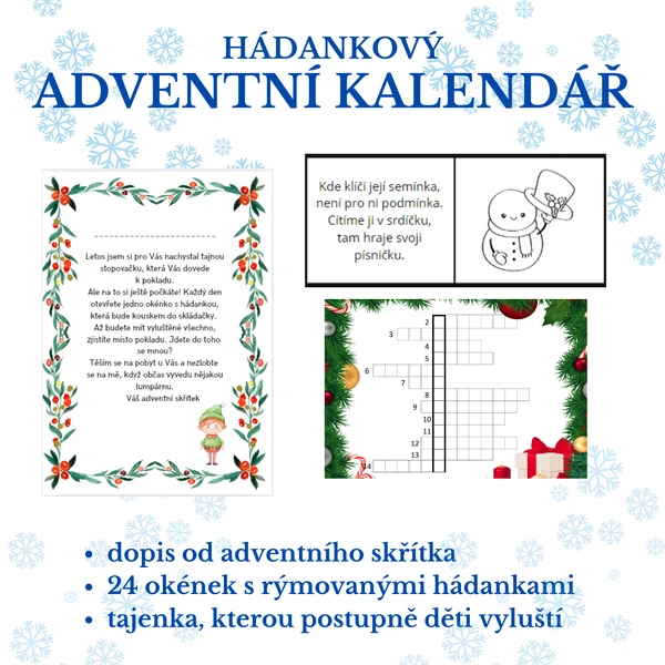 Adventní hádankový kalendář