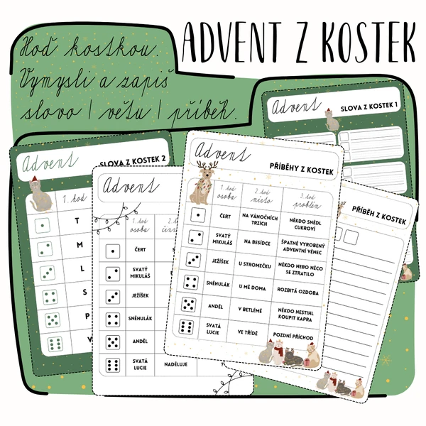 Advent z kostek