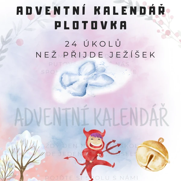 Adventní kalendář - plotovka