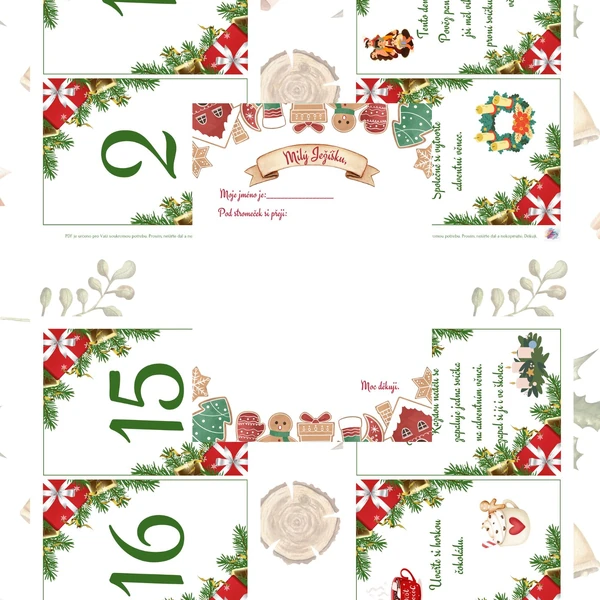 Adventní kalendář