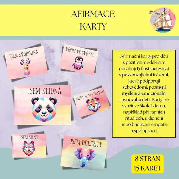 Afirmace - karty