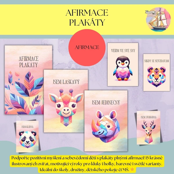 Afirmace - plakáty