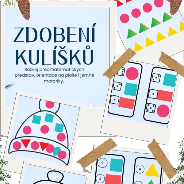 ZIMA - předmatematické dovednosti