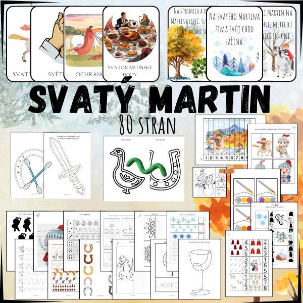 Svatý Martin - Soubor aktivit - 80 stran