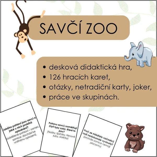 SAVČÍ ZOO