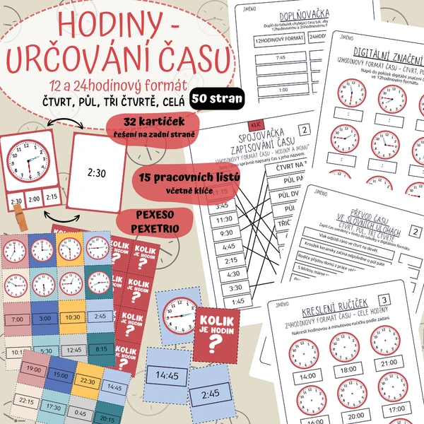 HODINY - určování času