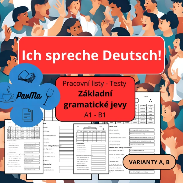 Základní gramatika DEUTSCH Pracovní listy Grundlegende Grammatik A1 - B1