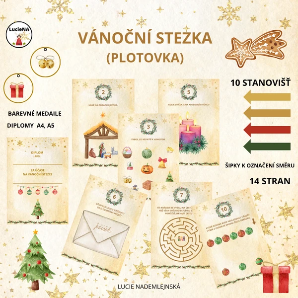 VÁNOČNÍ PLOTOVKA