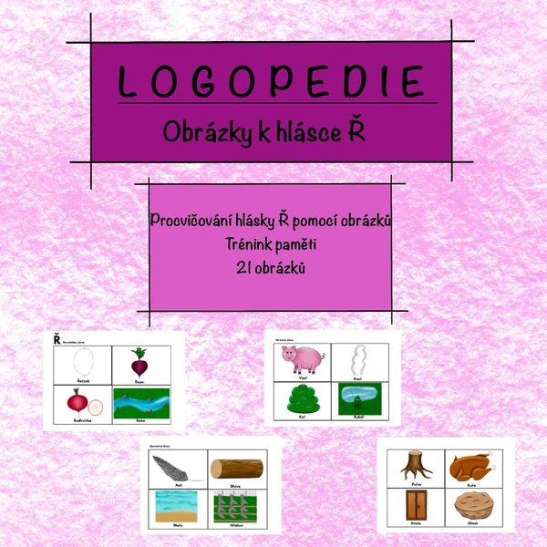 LOGOPEDIE - obrázky k hlásce Ř