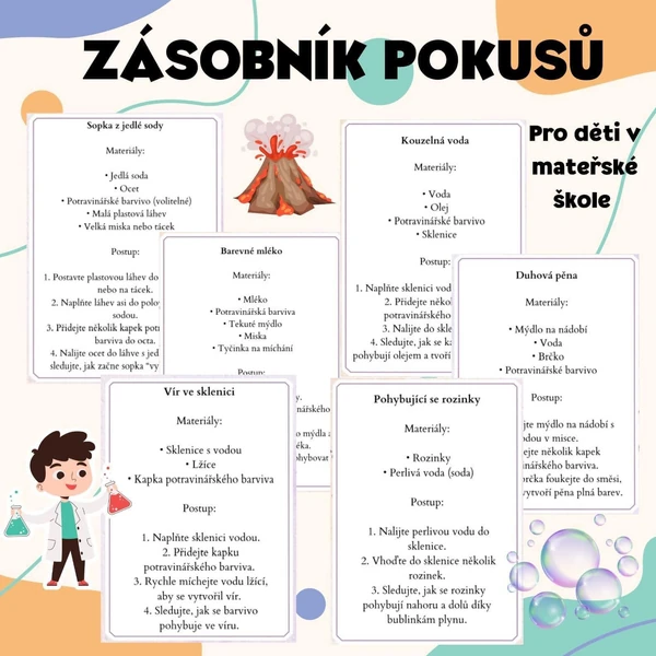 Pokusy do MŠ 