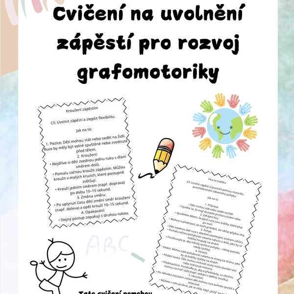 Cvičení na uvolnění zápěstí 
