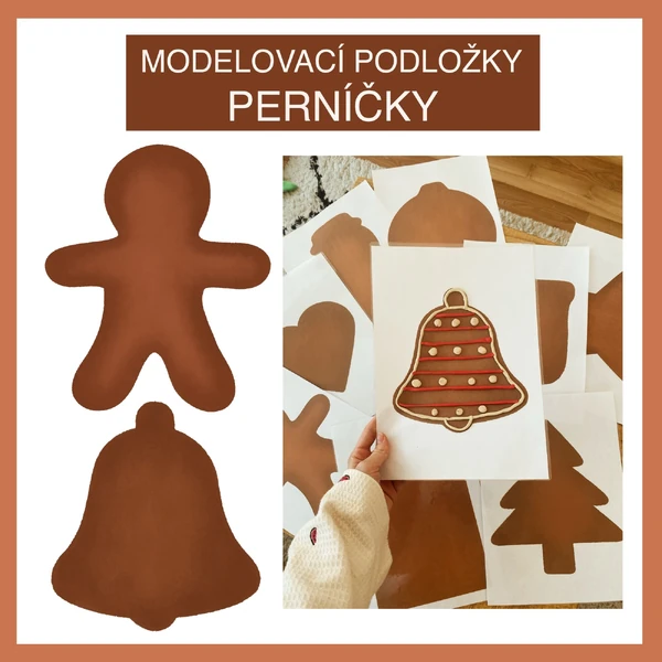 Perníčkové modelovací podložky 