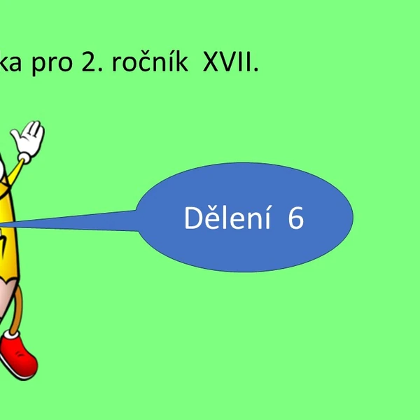 Matematika pro 2. ročník XVII.