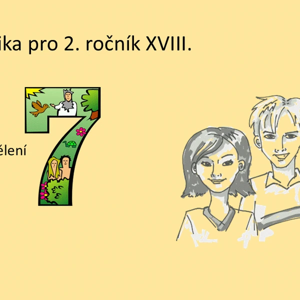 Matematika pro 2. ročník XVIII.