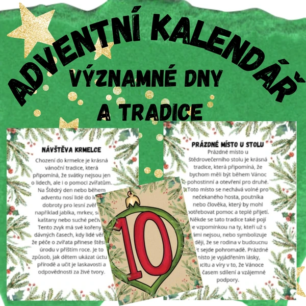 Adventní kalendář - významné dny a tradice