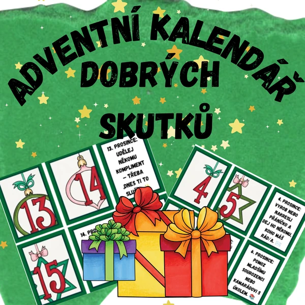 Adventní kalendář dobrých skutků