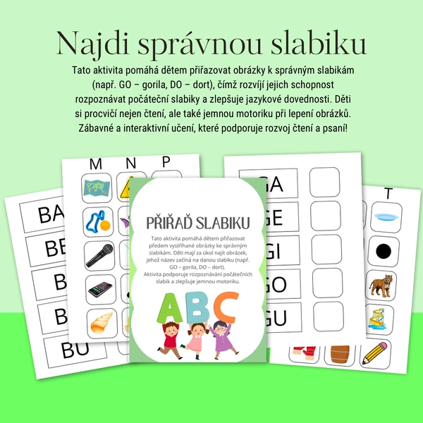 Najdi správnou slabiku
