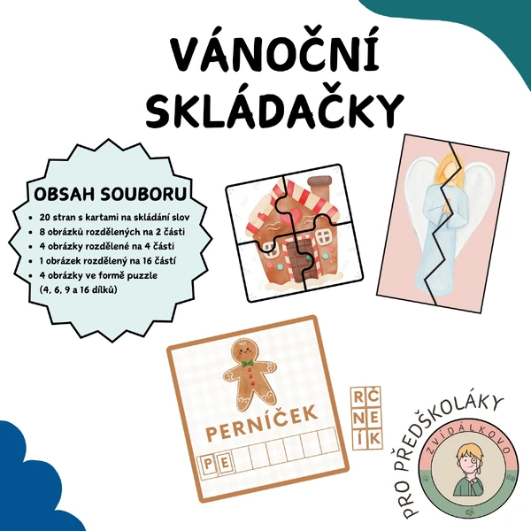 Vánoční skládačky