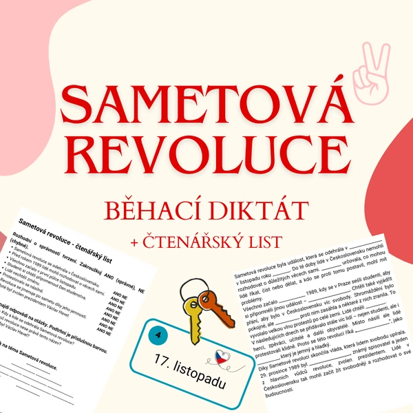 Běhací diktát - Sametová revoluce