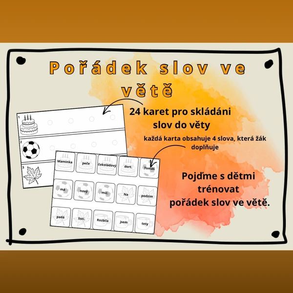 Pořádek slov ve větě