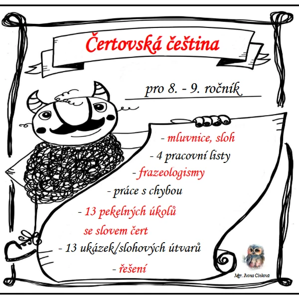 Čertovská čeština (8. - 9. ročník)