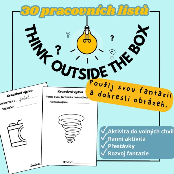 Think outside the box - Kreativní výzva