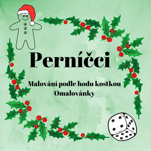 Perníčci - omalovánky