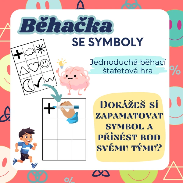 Běhačka se symboly
