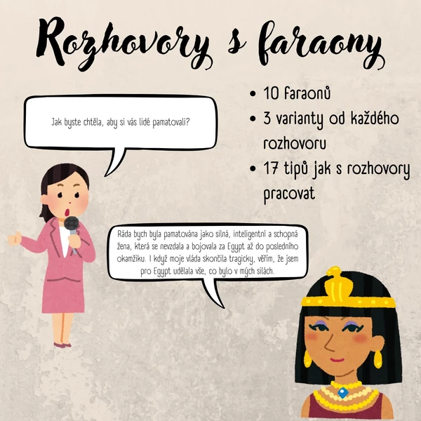 Egypt - rozhovory s faraony