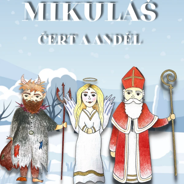 Mikuláš, čert a anděl 