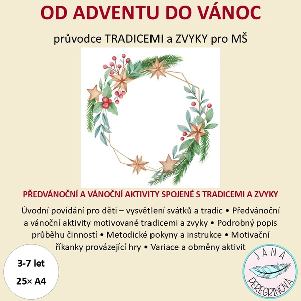 OD ADVENTU DO VÁNOC – různorodé aktivity motivované tradicemi a zvyky 
