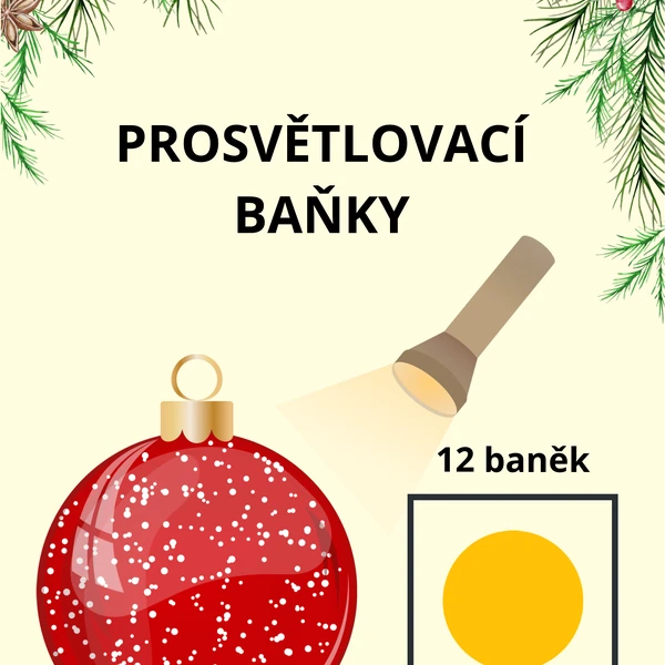 Prosvětlovací baňky - geometrické tvary 
