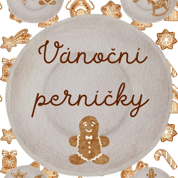 Perníčky - talířky - suchý zip