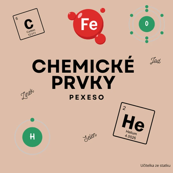 Chemické prvky - pexeso