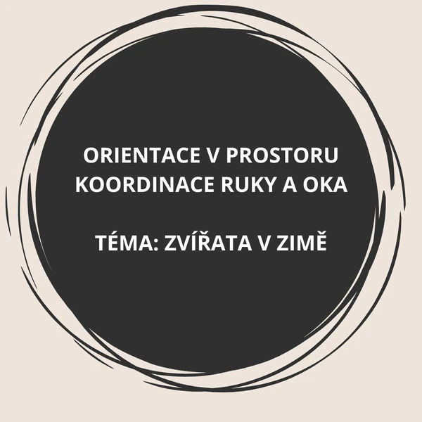 Orientace v prostoru - Zvířata v zimě