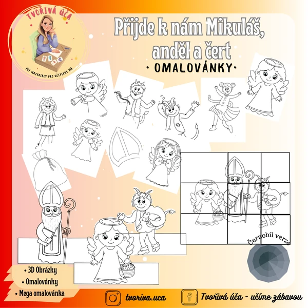 Přijde k nám Mikuláš, anděl a čert