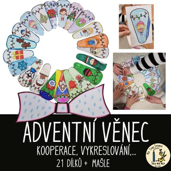 KOOPERATIVNÍ ADVENTNÍ VĚNEC
