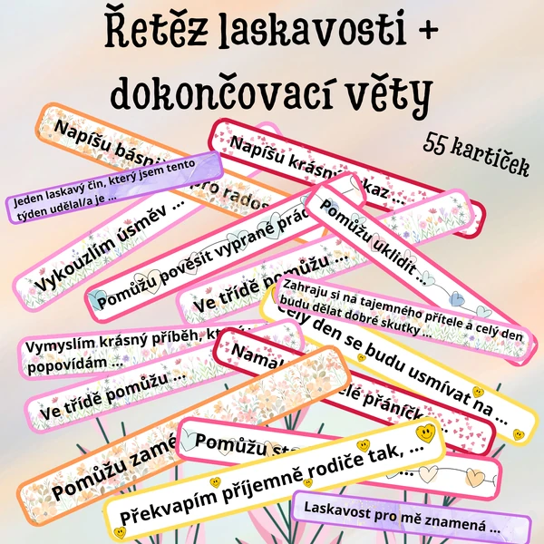 Řetěz laskavosti + dokončovací věty