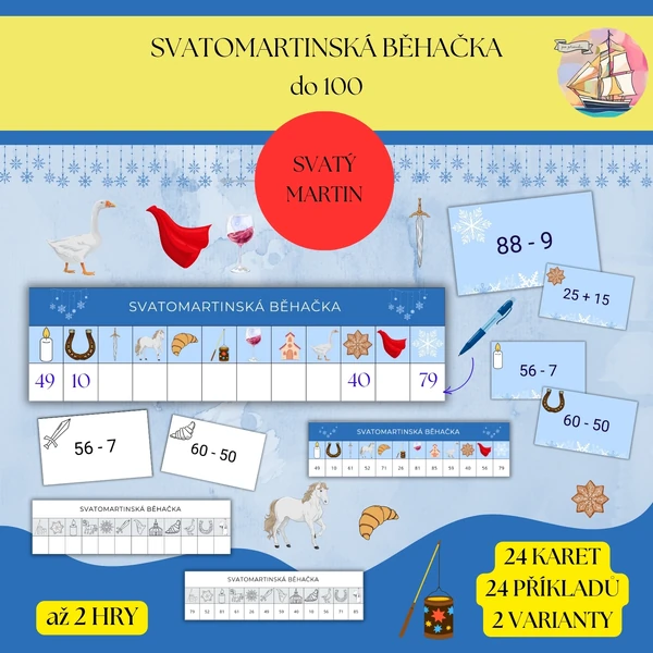 SVATÝ MARTIN - svatomartinská běhačka do 100