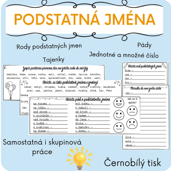 Podstatná jména