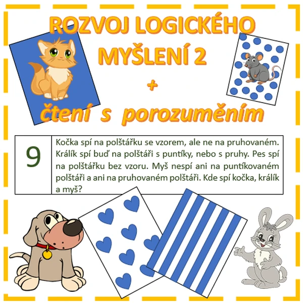 ROZVOJ LOGICKÉHO MYŠLENÍ 2 + čtení s porozuměním
