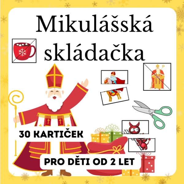 Mikulášská skládačka 