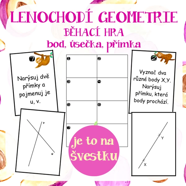 Lenochodí geometrie - běhačka